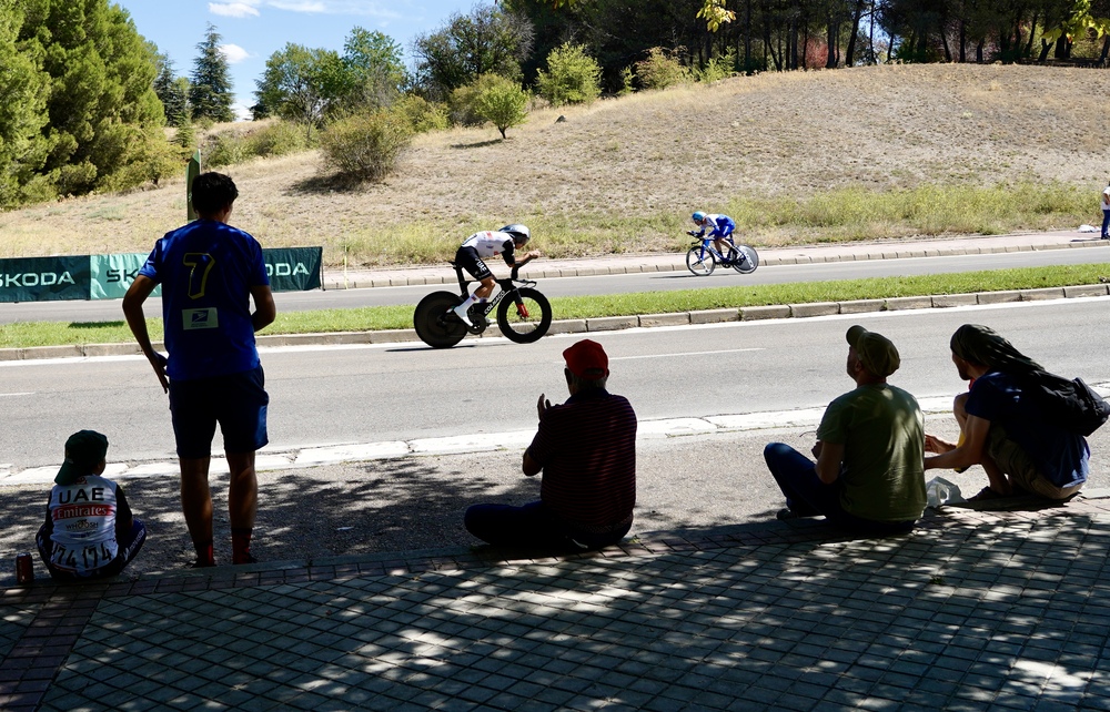 X etapa de la Vuelta Ciclista a España con una contrarreloj por las