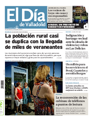 Portada El Día de Valladolid