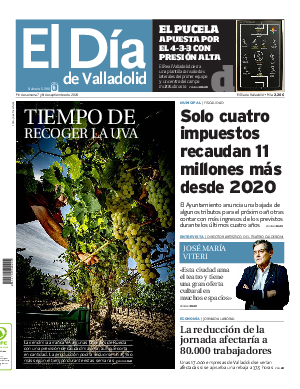 Portada El Día de Valladolid