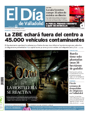 Portada El Día de Valladolid