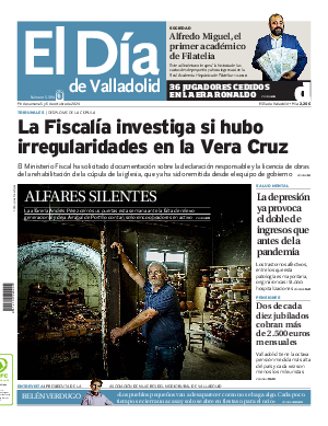 Portada El Día de Valladolid