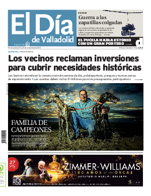 Portada El Día de Valladolid