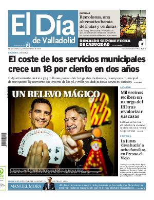 Portada El Día de Valladolid