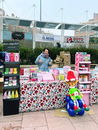 I Mercado Navideño de los comerciantes de La Victoria
