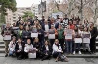 Presentación del calendario solidario de Down Valladolid
