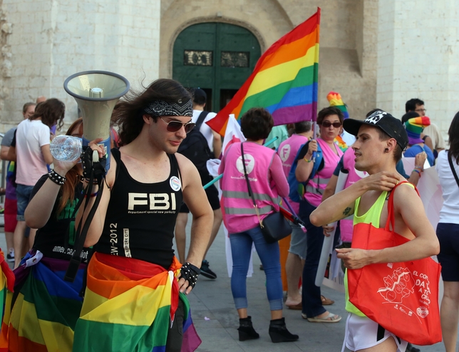 Manifestación para revindicar la diversidad sexual y derechos para el colectivo LGBTI  / RUBÉN CACHO / ICAL