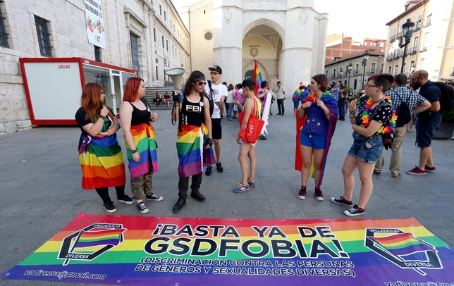 Manifestación para revindicar la diversidad sexual y derechos para el colectivo LGBTI  / RUBÉN CACHO / ICAL