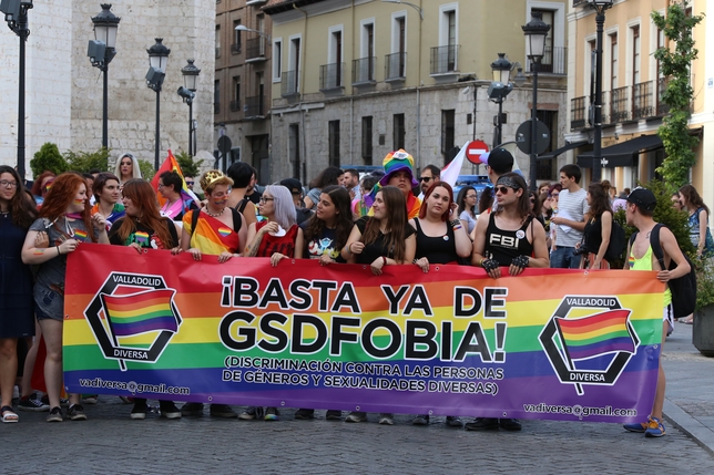 Manifestación para revindicar la diversidad sexual y derechos para el colectivo LGBTI  / RUBÉN CACHO / ICAL