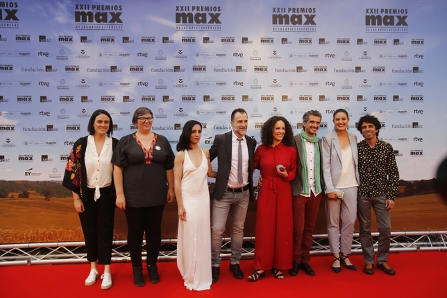 Alfombra roja de los premios MAX de artes escénicas en el Teatro Calderón  / J.T.