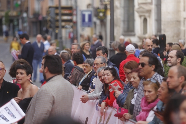 Alfombra roja de los premios MAX de artes escénicas en el Teatro Calderón  / J.T.