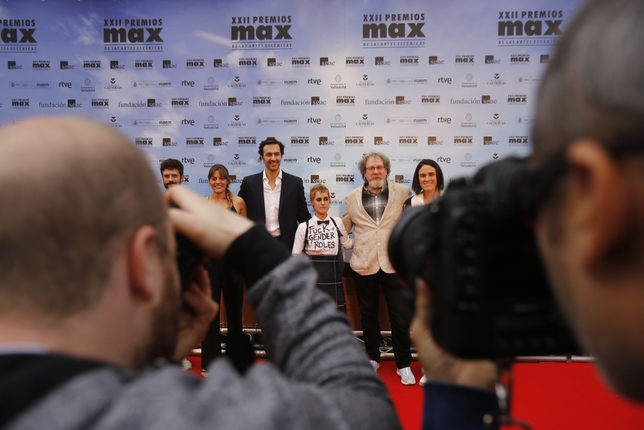 Alfombra roja de los premios MAX de artes escénicas en el Teatro Calderón  / J.T.