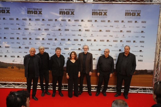 Alfombra roja de los premios MAX de artes escénicas en el Teatro Calderón  / J.T.