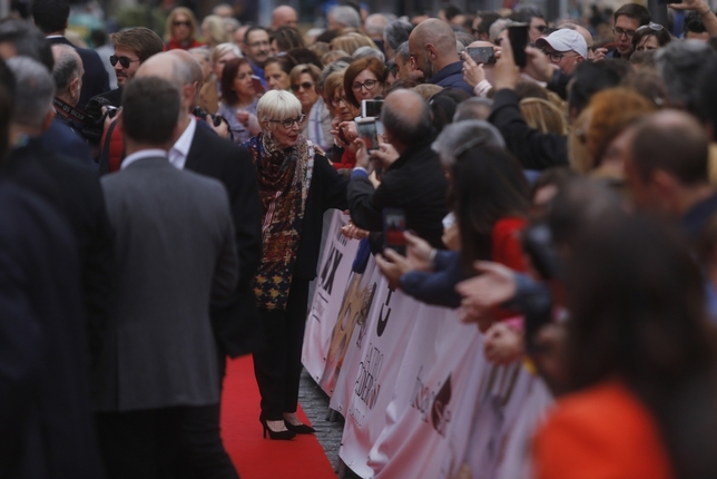 Alfombra roja de los premios MAX de artes escénicas en el Teatro Calderón  / J.T.