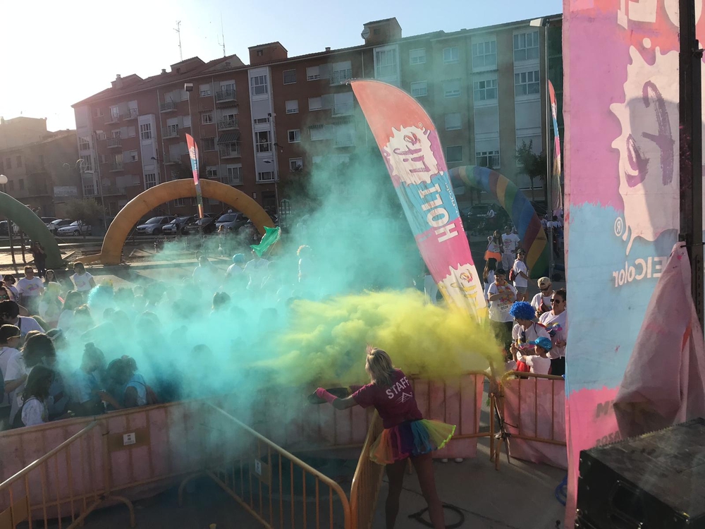 Carrera Holi LIfe en Tordesillas.