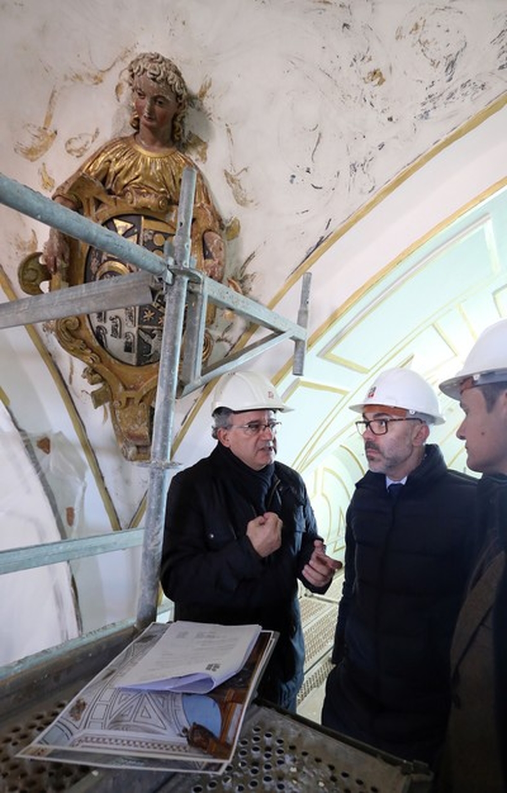 Obras de conservación y restauración del Hospital Simón Ruiz de Medina del Campo.  / RUBÉN CACHO (ICAL)