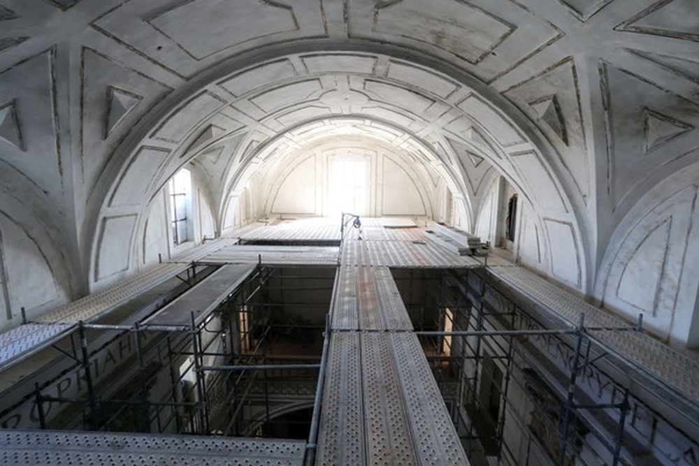 Obras de conservación y restauración del Hospital Simón Ruiz de Medina del Campo.  / RUBÉN CACHO (ICAL)