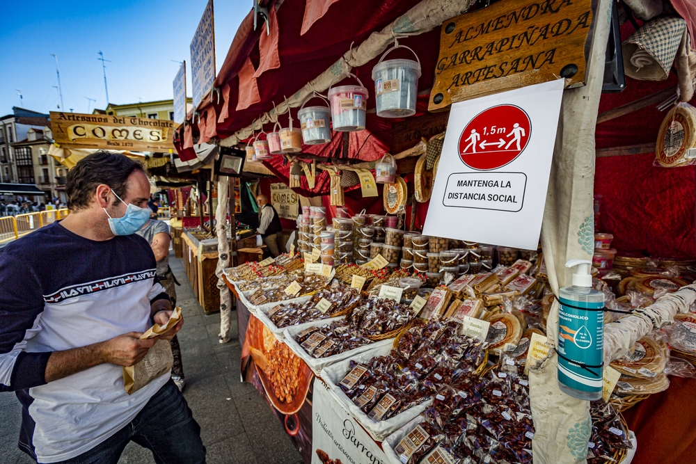 Mercado Castellano en la plaza de Portugalete  / JONATHAN TAJES