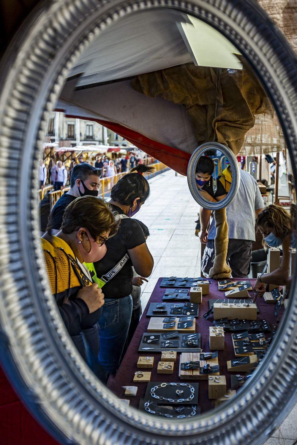 Mercado Castellano en la plaza de Portugalete  / JONATHAN TAJES