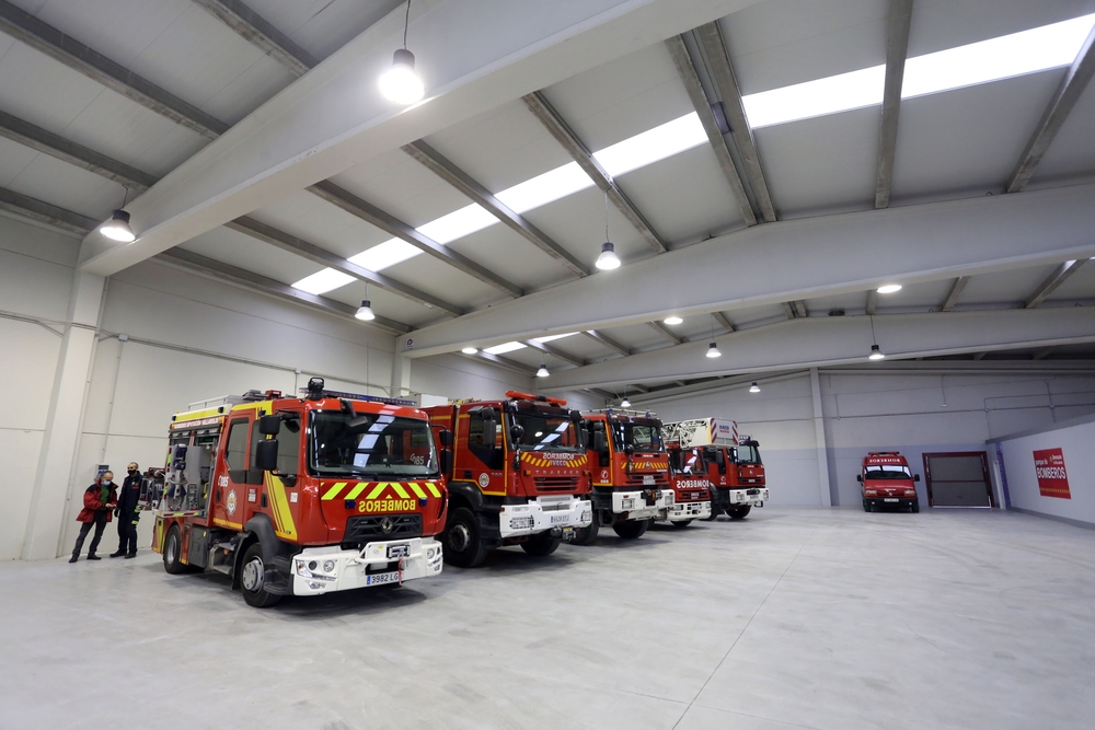 Nuevo parque de Bomberos de Arroyo.  / ICAL