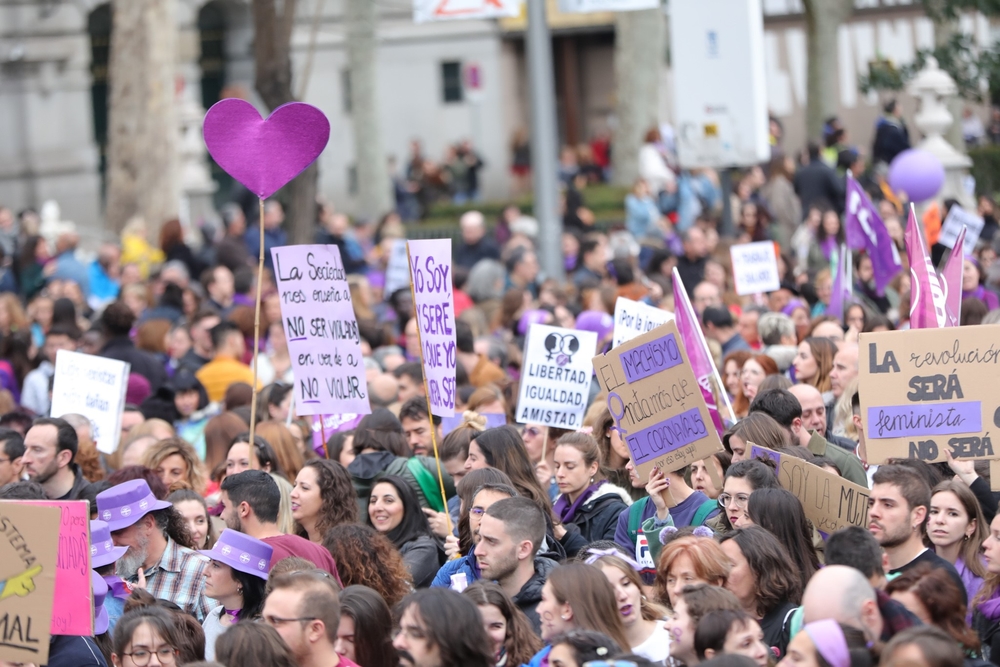 Manifestación del 8M (DÁ­a Internacional de la Mujer) en Madrid   / JESÚS HELLÁ­N  