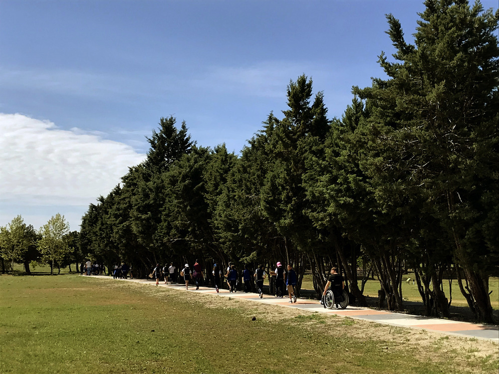 El Centro San Juan de Dios en Valladolid, recibe un premio nacional por su Sendero Verde.