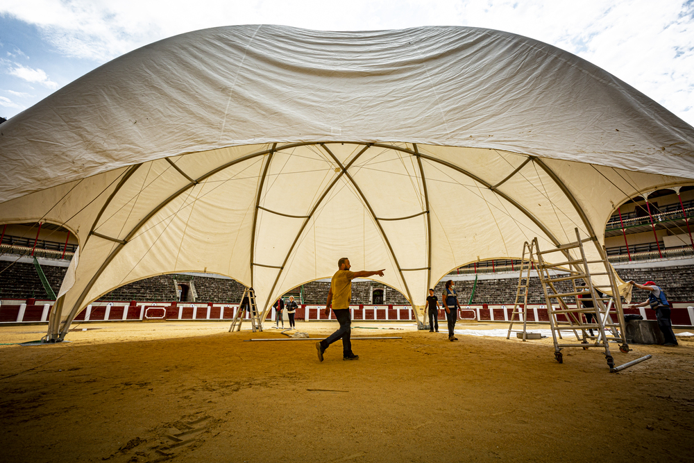 La Plaza De Toros De Valladolid Se Transforma En Una Gran Terraza - El ...