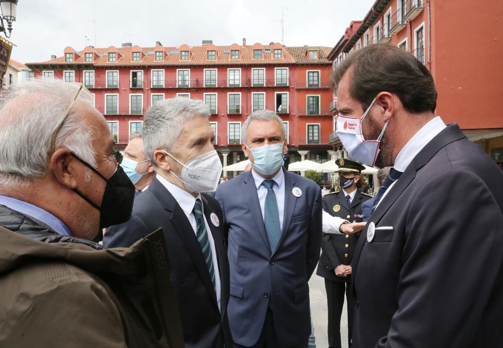 El ministro del Interior y el alcalde de Valladolid presentan la campaña 