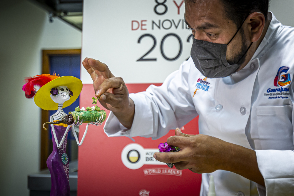 El vallisoletano Alejandro San José y el mexicano David Quevedo, ganadores del Concurso Nacional y Mundial de Tapas  / JONATHAN TAJES