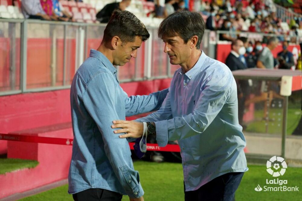 El Valladolid perdió por la mínima en Girona.  / LALIGA