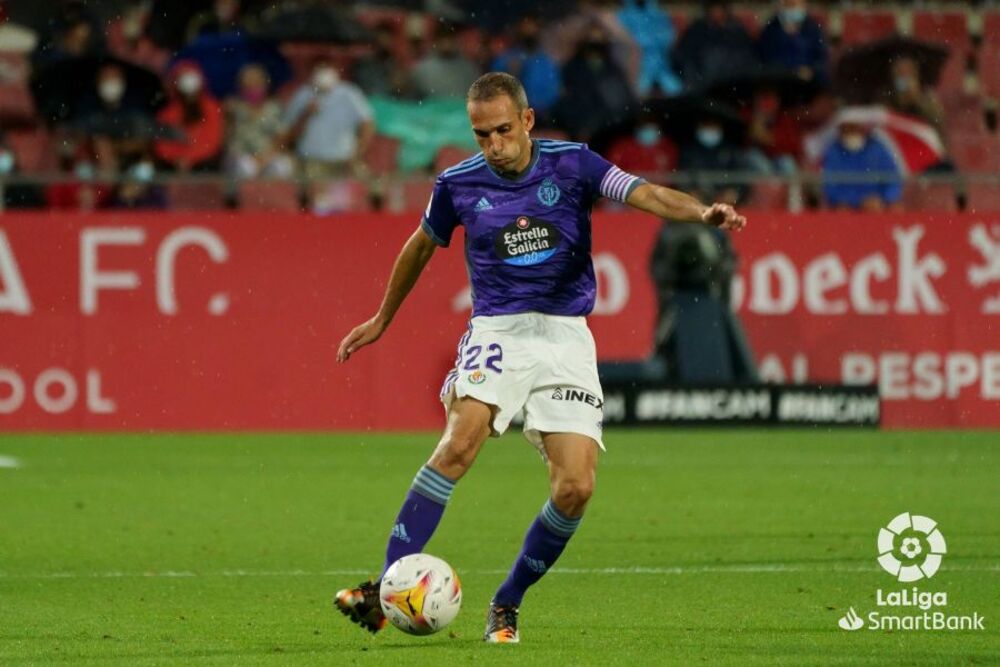 El Valladolid perdió por la mínima en Girona.  / LALIGA