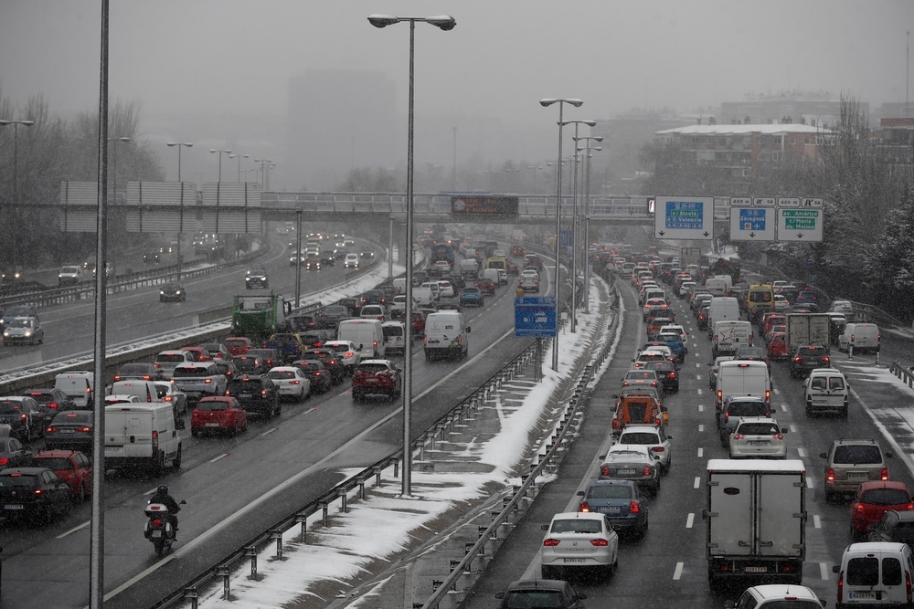 Madrid, ante su mayor nevada en décadas