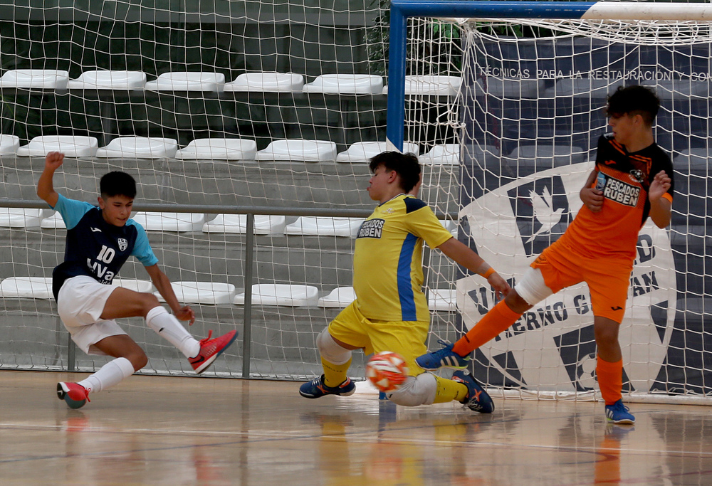 Imagen del V Trofeo Nacional de Fútbol Sala Valladolid Ciudad del deporte.  / MONTSE.ALVAREZ