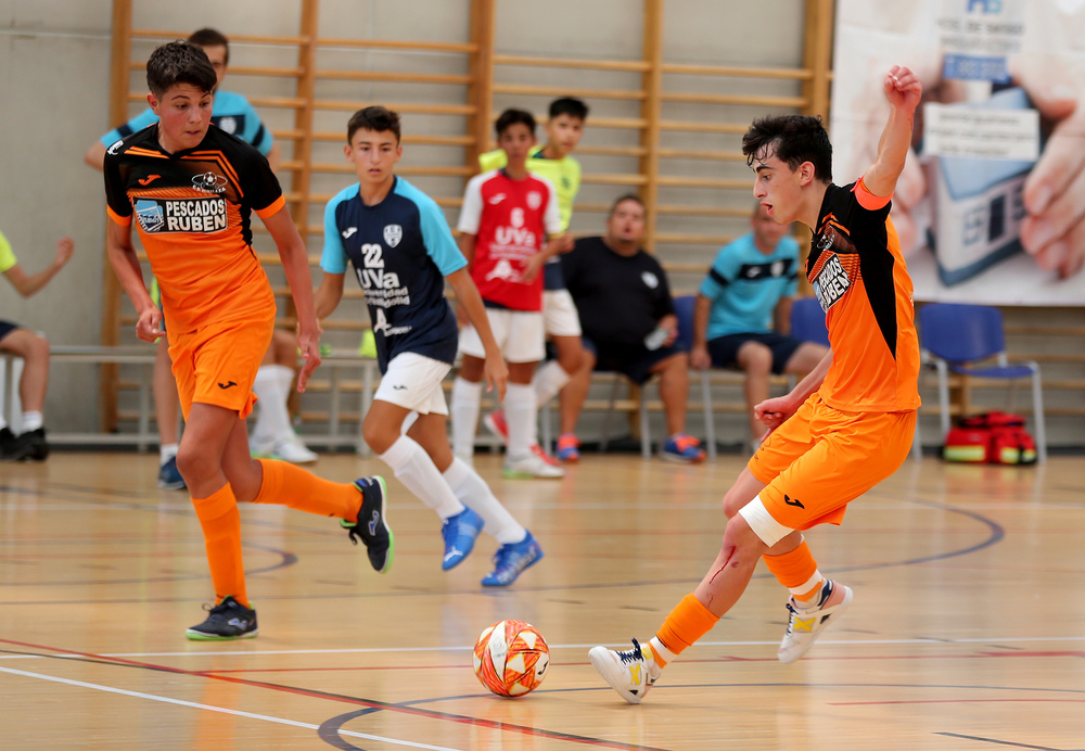 Imagen del V Trofeo Nacional de Fútbol Sala Valladolid Ciudad del deporte.  / MONTSE.ALVAREZ