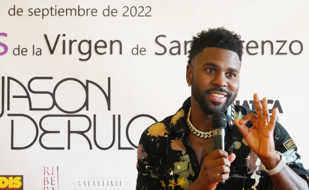 Jason Derulo, en Valladolid.  / MIRIAM CHACN ICAL