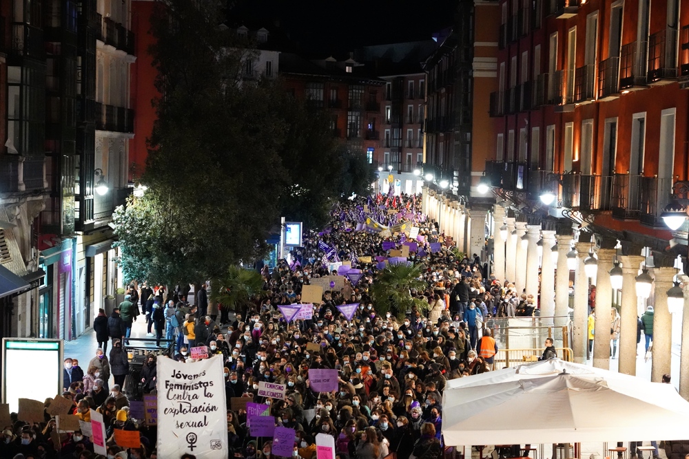 Manifestación del 8M en Valladolid.  / MIRIAM CHACN ICAL