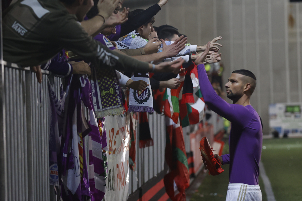 Imágenes del Arenas-Real Valladolid de la Copa del Rey.  / MIGUEL TOÑA