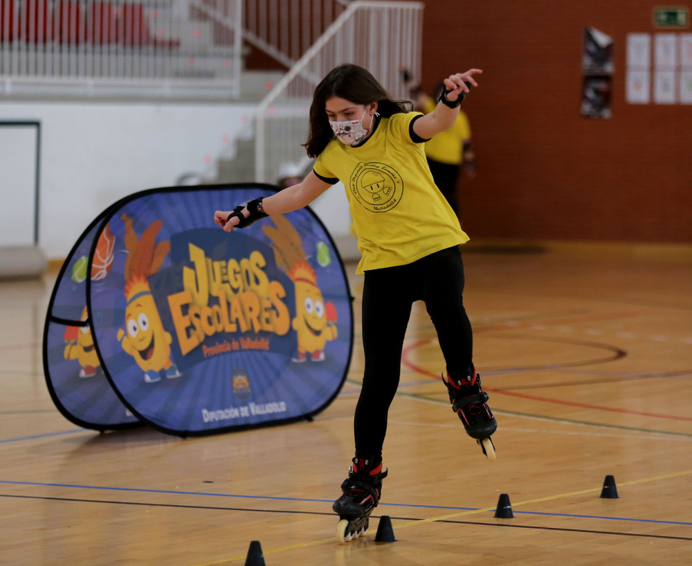 Imágenes de la 4ª jornada de Patinaje de Velocidad de Juegos Escolares.