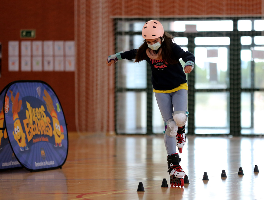 Imágenes de la 4ª jornada de Patinaje de Velocidad de Juegos Escolares.  / MONTSE.ALVAREZ