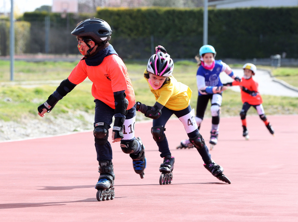 Imágenes de la 4ª jornada de Patinaje de Velocidad de Juegos Escolares.  / MONTSE.ALVAREZ