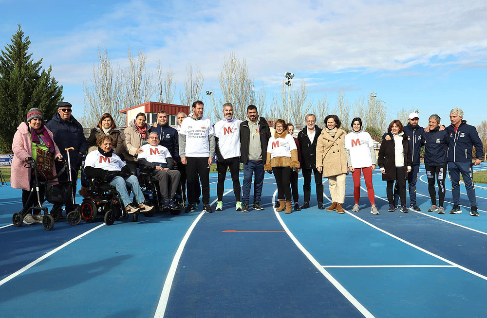 Valladolid 'estrena' pista de atletismo en carretera de Renedo