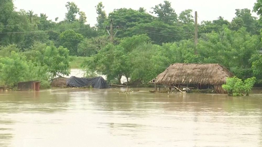 Al menos 37 muertos en 24 horas por lluvias en la India