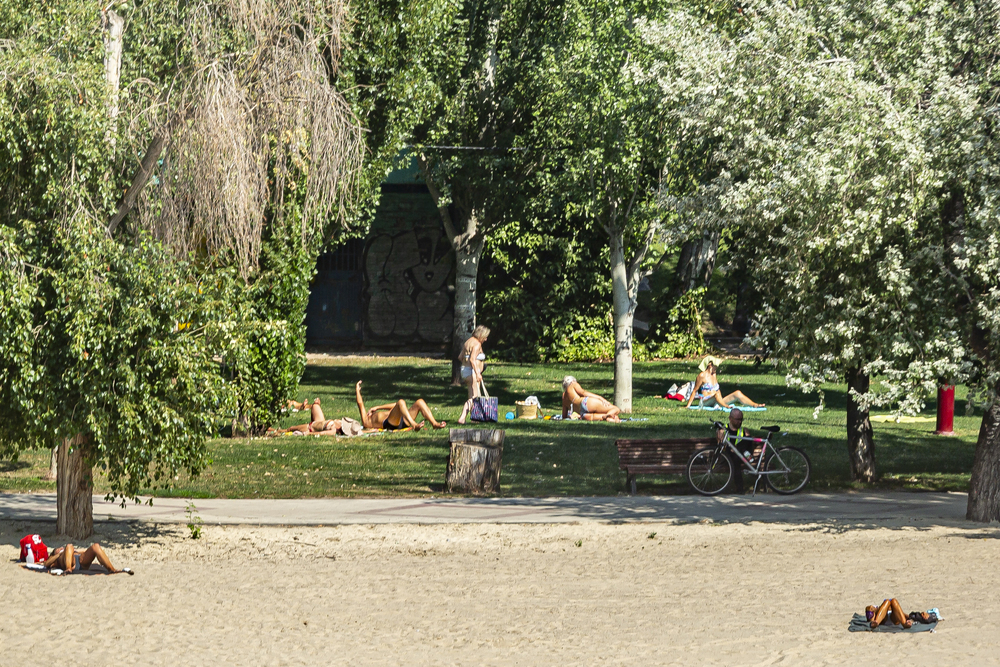 Altas temperaturas en Valladolid  / JONATHAN TAJES