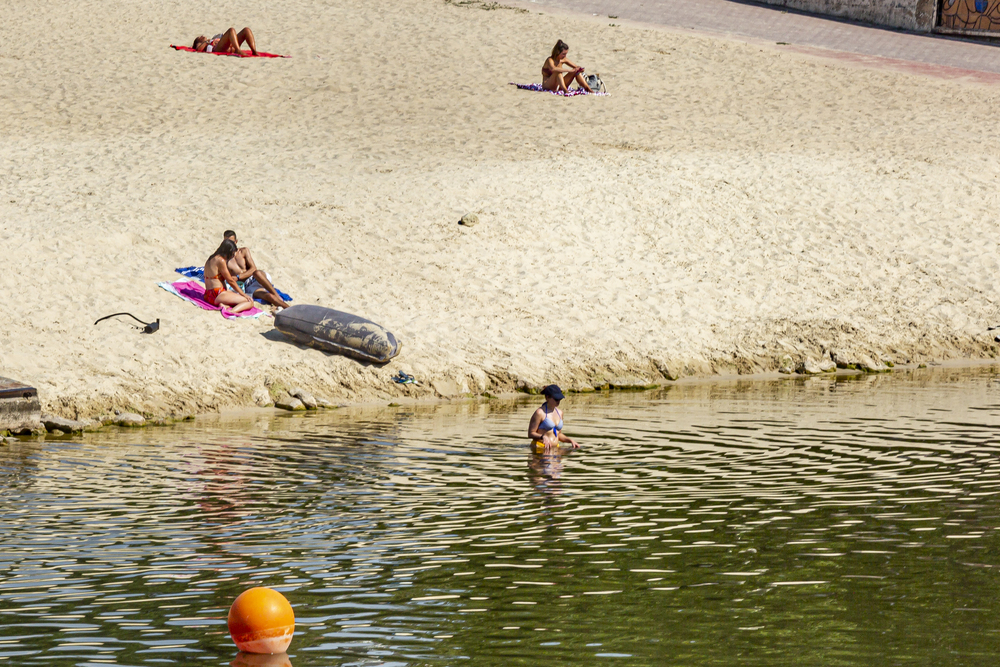 Altas temperaturas en Valladolid  / JONATHAN TAJES