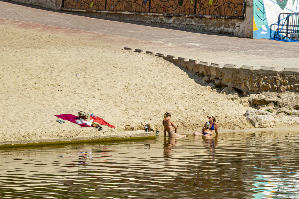 Altas temperaturas en Valladolid  / JONATHAN TAJES