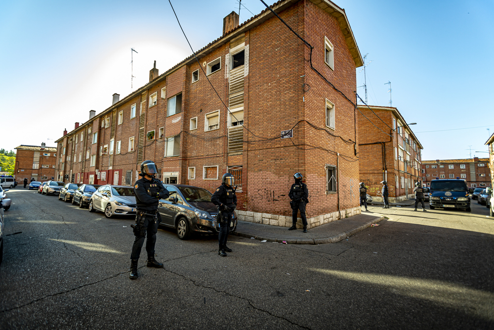 Operación antidroga en el número 8 de la Calle Duero del barrio de Las Viudas