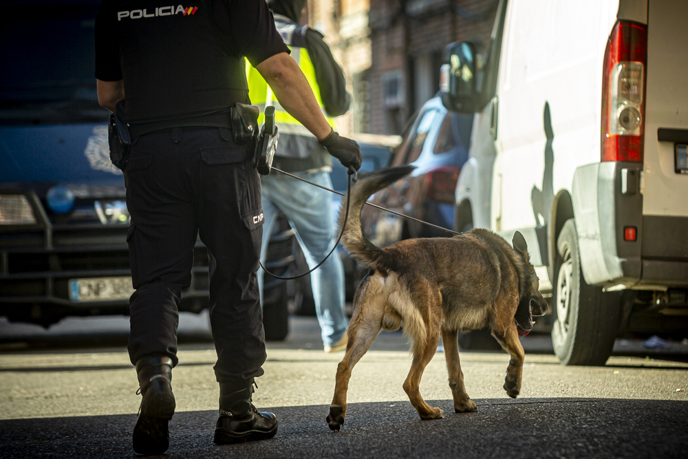 Operación antidroga en el número 8 de la Calle Duero del barrio de Las Viudas  / JONATHAN TAJES