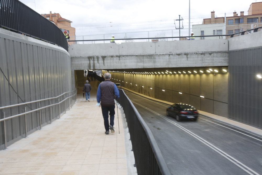 Apertura del túnel de la calle Andrómeda   / JONATHAN TAJES