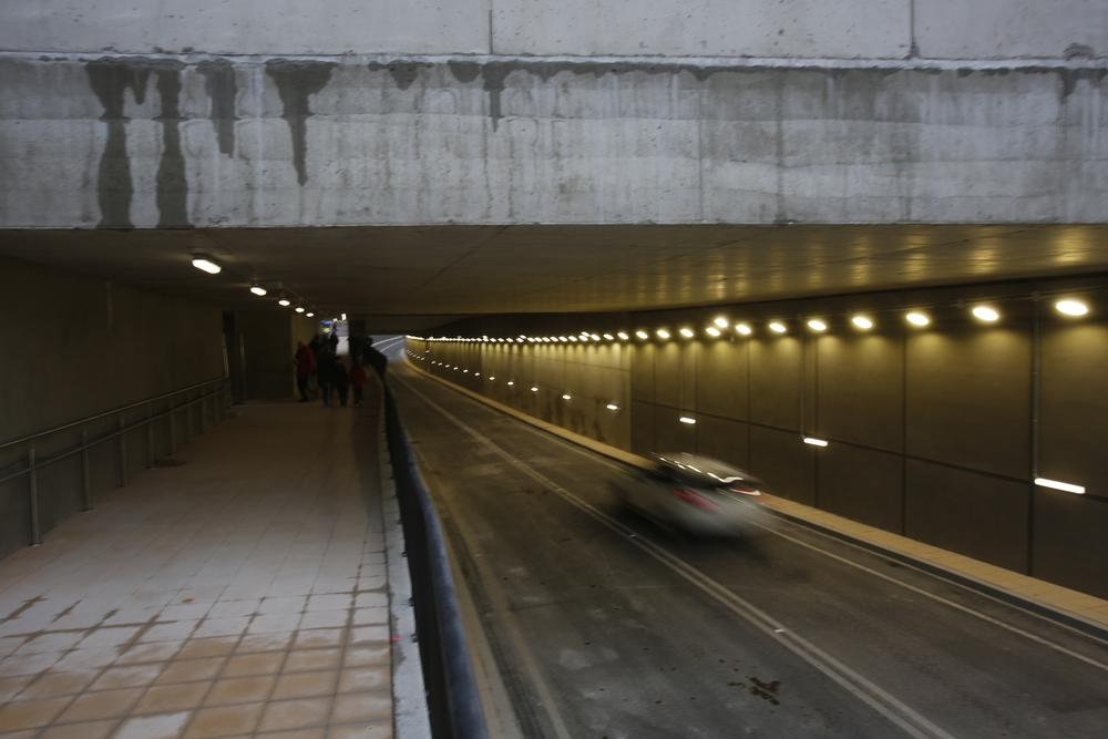 Apertura del túnel de la calle Andrómeda   / JONATHAN TAJES