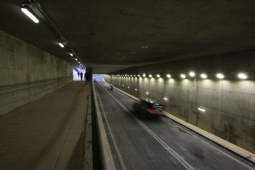 Apertura del túnel de la calle Andrómeda   / JONATHAN TAJES