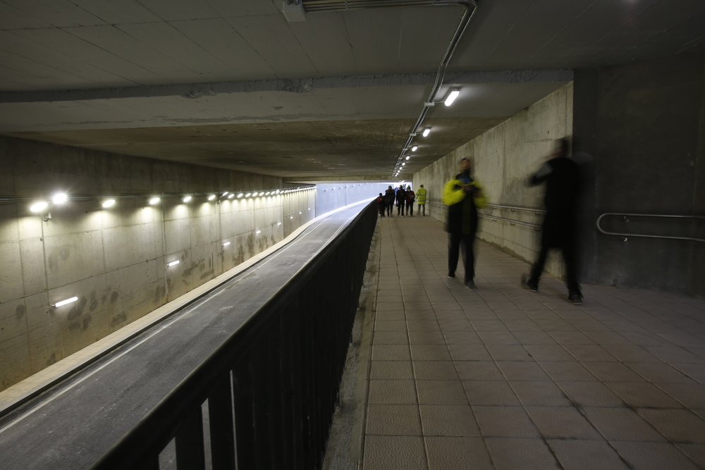 Apertura del túnel de la calle Andrómeda   / JONATHAN TAJES